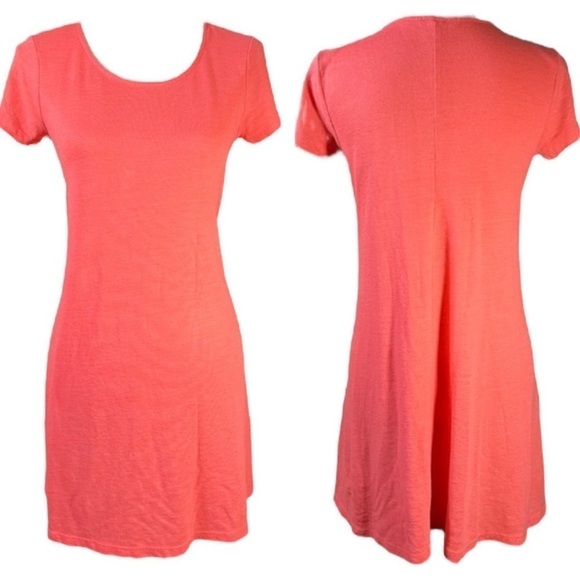 Old Navy Lightweight Tangerine A-Line Swing Dress sz S - Picture 8 of 9
